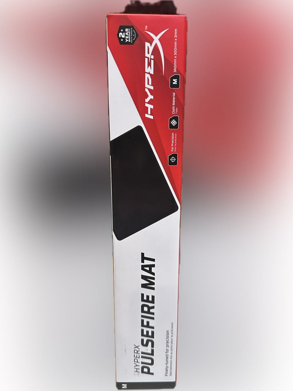 HYPERX PULSEFIRE M PRECISION MOUSE PAD BLACK 360MM X 300MM X 3MM